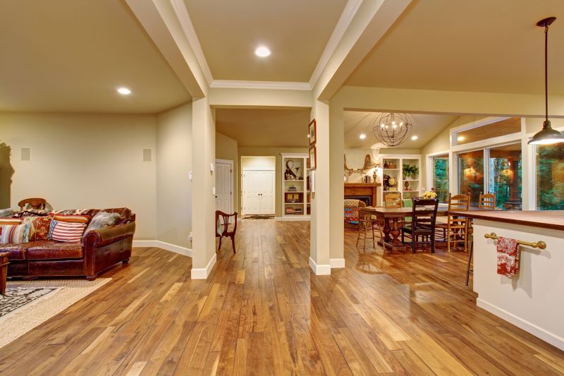 Hardwood Floor in Living Room