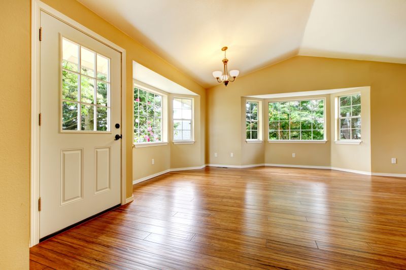 Bright Hardwood in Sunroom